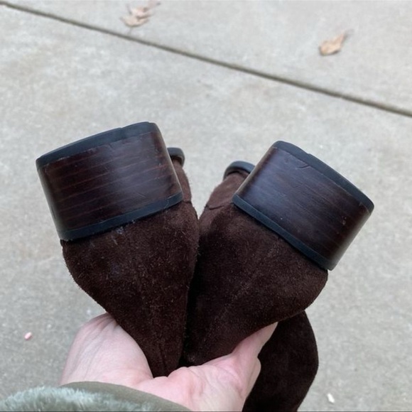 Born Dark Brown Over the Knee Boots - Picture 4 of 5